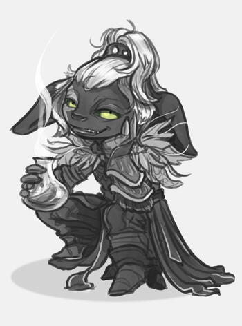 Example of a full body sketch with tonal shading ~ $70