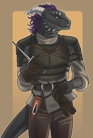 Example of a fully rendered half-body commission ~ $100